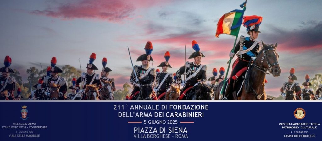 I Carabinieri celebrano il 211° anniversario tra la gente: a Villa Borghese il Villaggio Arma - Programma - brigatafolgore.net